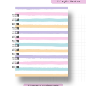 Capa Listras Coloridas