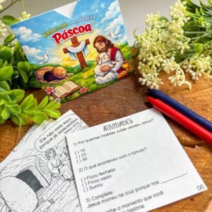 Envelope Desenho Páscoa Cristã