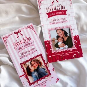 Card Com Foto 9,5X18 Dia Das Mães