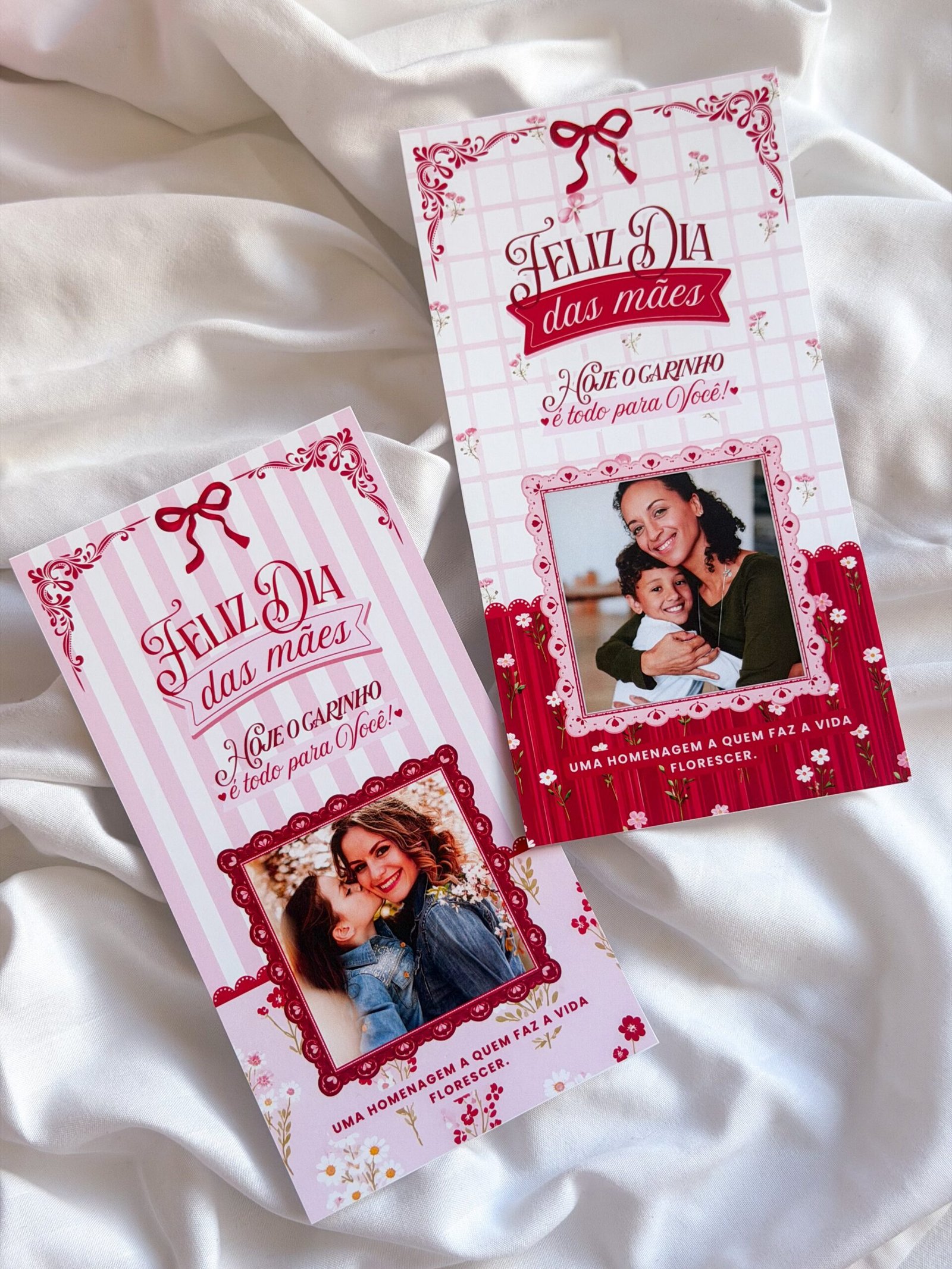 Card Com Foto 9,5X18 Dia Das Mães