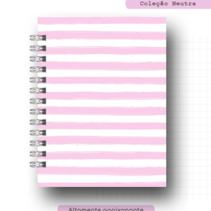Capa Listras Rosa
