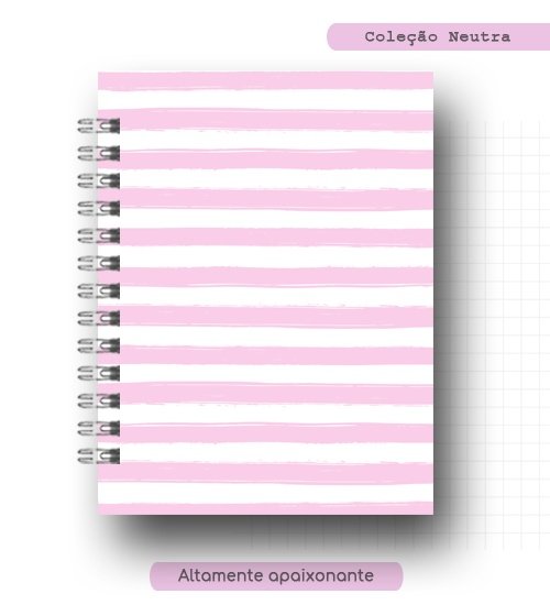Capa Listras Rosa
