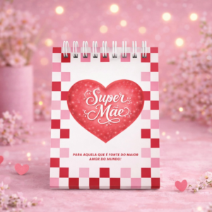 Bloquinhos A6 Encadernação Dia Das Mães