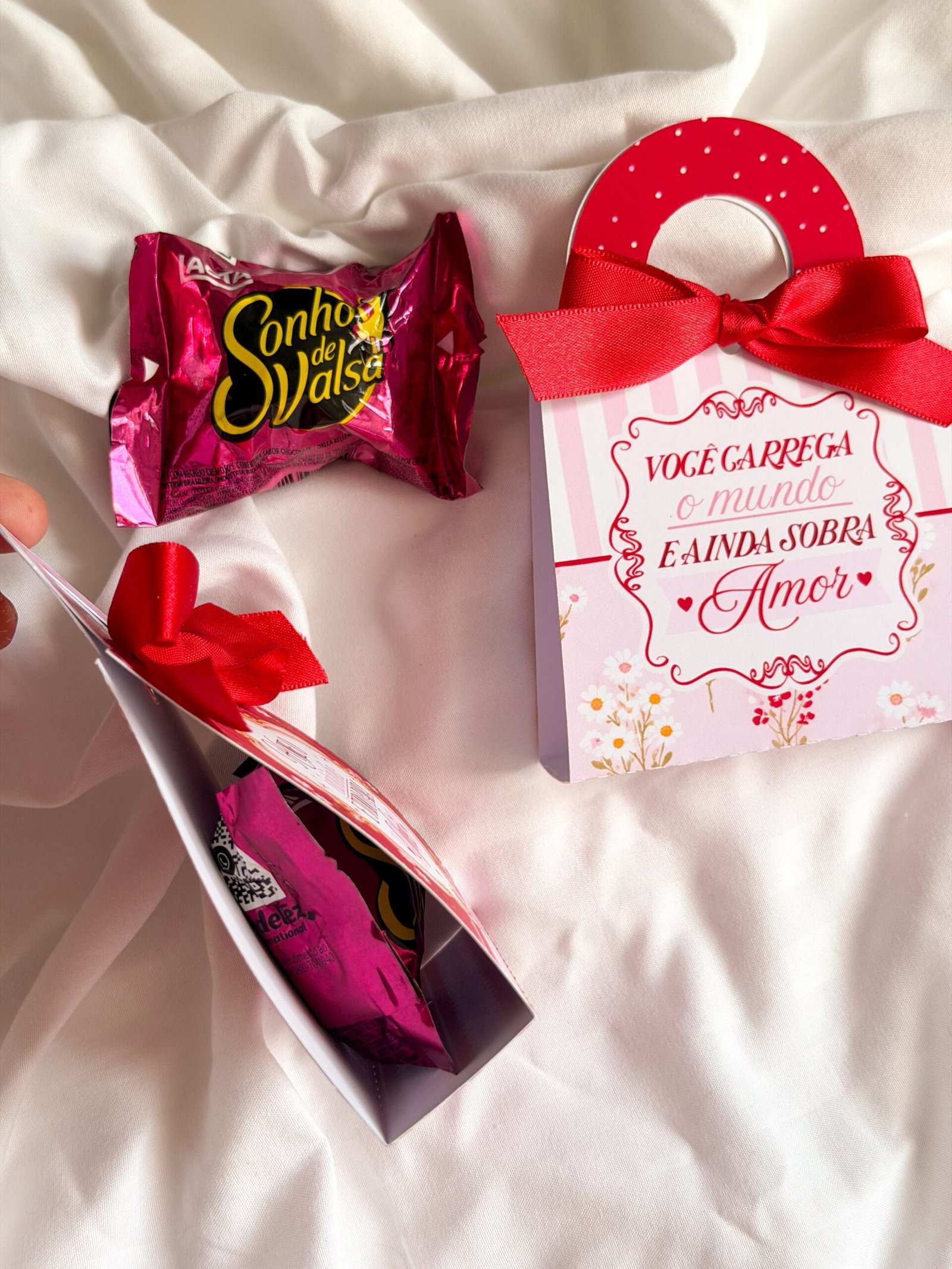 Bolsinha Porta Bombom Dia Das Mães