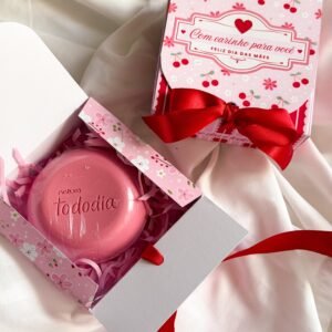 Caixinha 1 Sabonete Ou 4 Doces Dia Das Mães