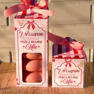 Caixinha 5 Sabonetes Dia Das Mães