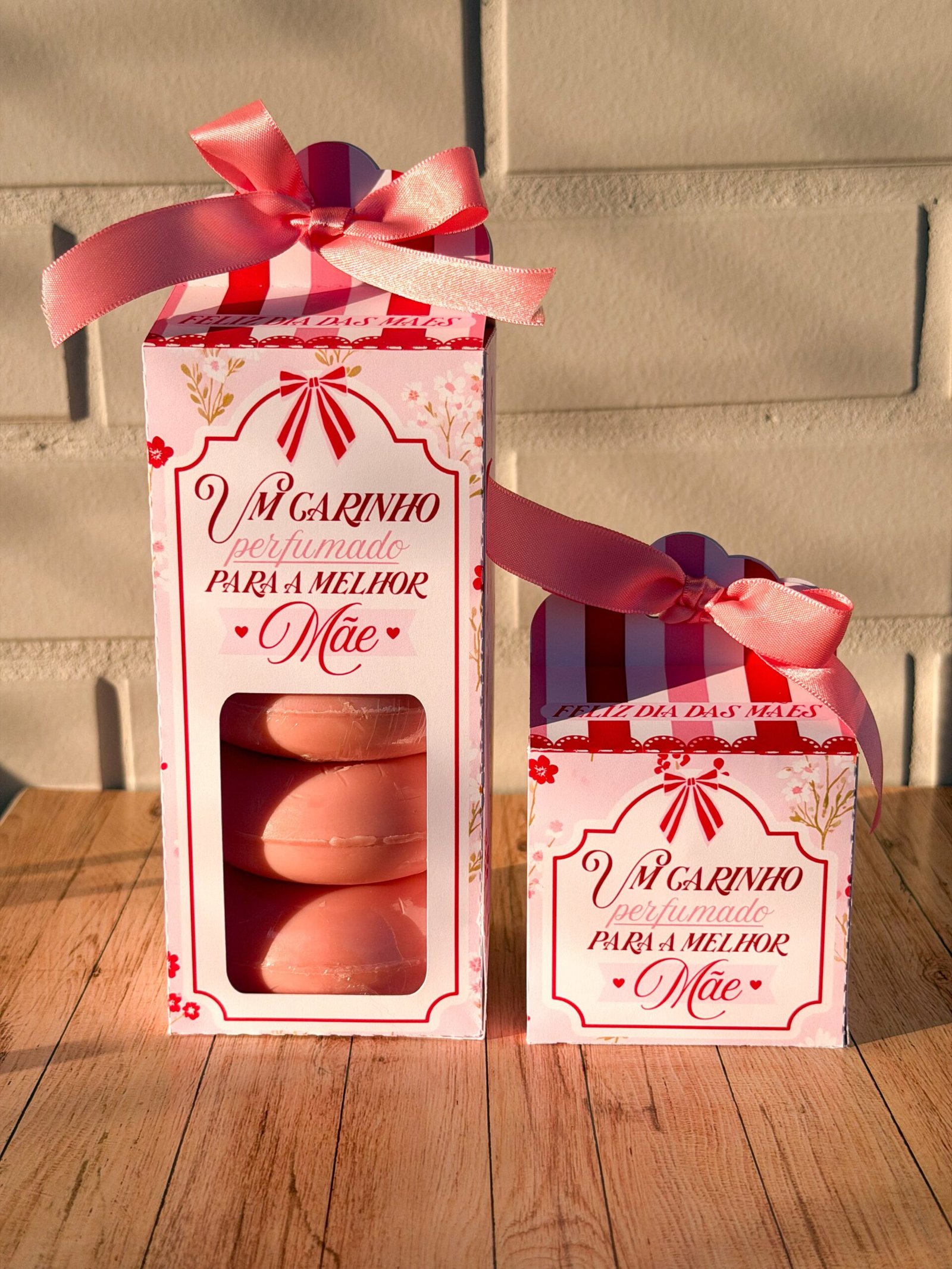 Caixinha 5 Sabonetes Dia Das Mães