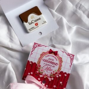 Card Dobravel Tablet Cacau Show Ou Chaveiros 7X13