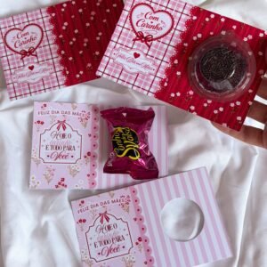 Cards Blister E Bombom Dia Das Mães