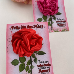 Card Xuxinha De Cetim Dia Das Mães