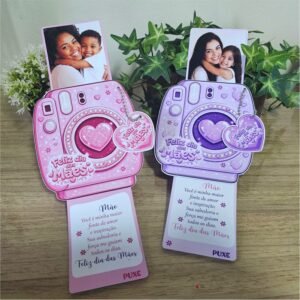 Caixa Camera Com Porta Kitkat Dia Das Mães