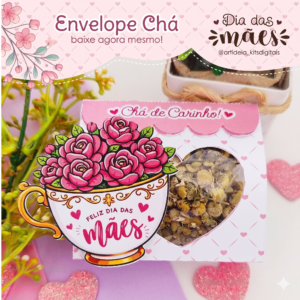Envelope Chá Dia Das Mães