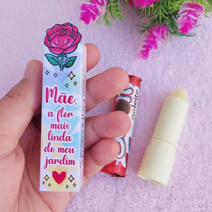 Caixa Porta Manteiga De Cacau Dia Das Mães
