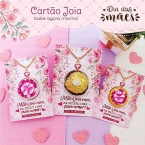 Cartão Jóia Dia Das Mães
