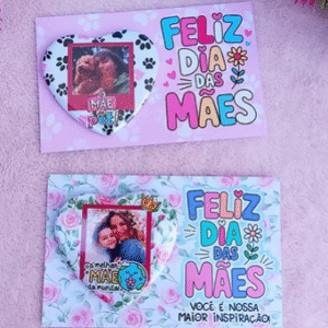 Botton Coração Dia Das Mães