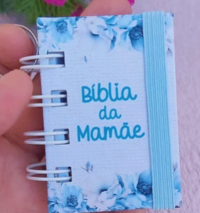 Mini Biblia Chaveiro Dia Das Mães