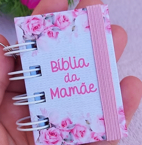Mini Biblia Chaveiro Dia Das Mães