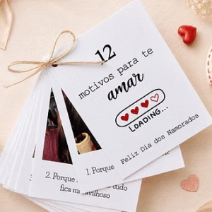 Card 12 Motivos Para Te Amar