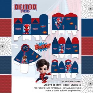 Festa Homem Aranha 3D