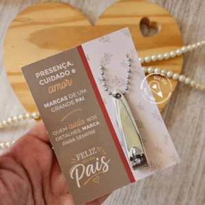 Cartao Para Alicate De Unha - Dia Dos Pais