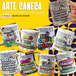 Pack Caneca Juizado Das Minusculas Causas .Png