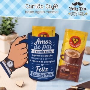 Cartão Café Dia Dos Páis