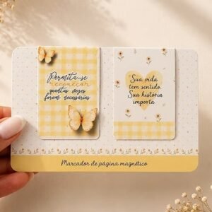 Marca Página Magnético Setembro Amarelo
