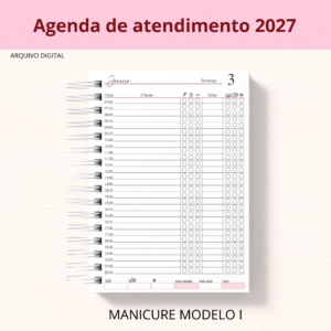 Miolo Agenda Manicure