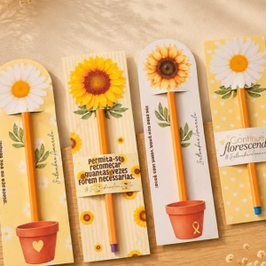Porta Lápis Caneta Setembro Amarelo