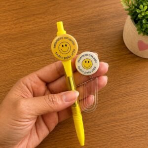 Kit Bottton Setembro Amarelo Smile