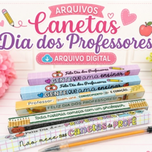 Caixa Caneta Dia Dos Professores