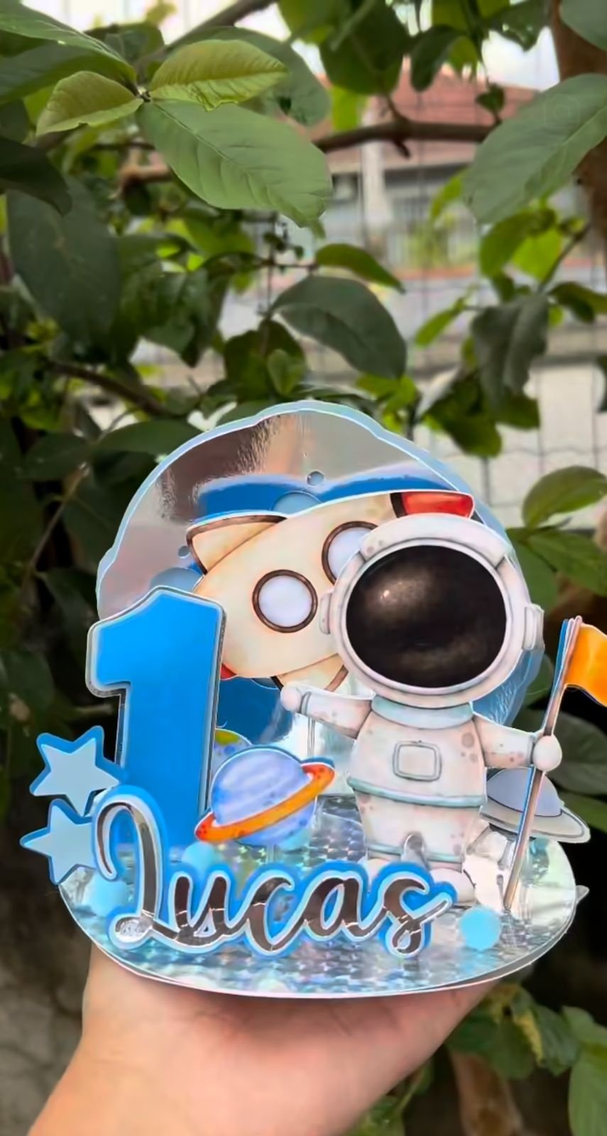 Topo Cenário Astronauta