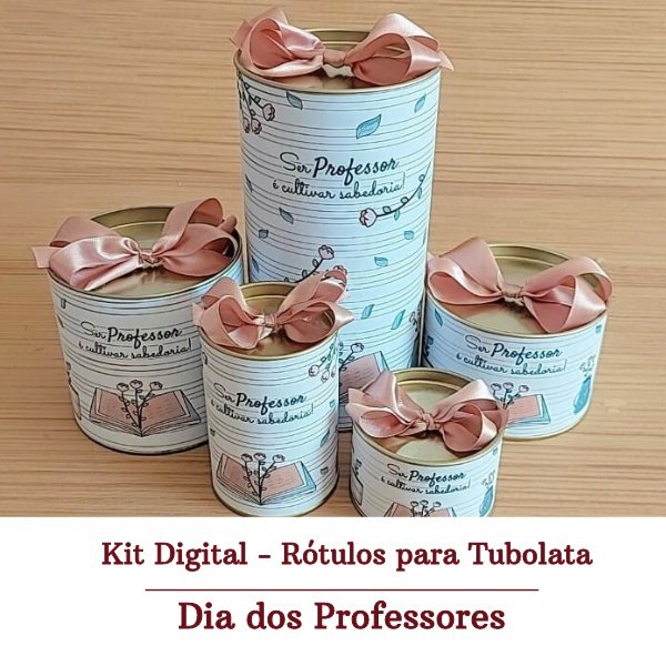 Rótulo Tubolata Dia Dos Professores