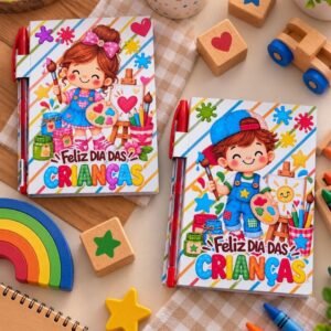 Capa Bloquinho A6 Dia Das Crianças